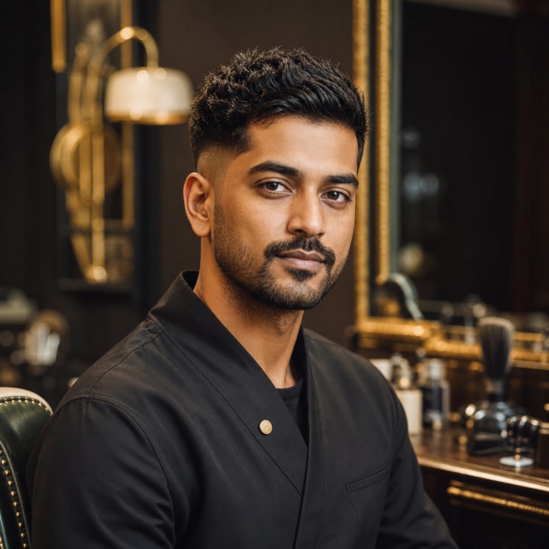 Zayn Mirza, precision fade specialist